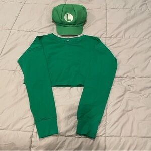 Super Mario Bros Luigi costume